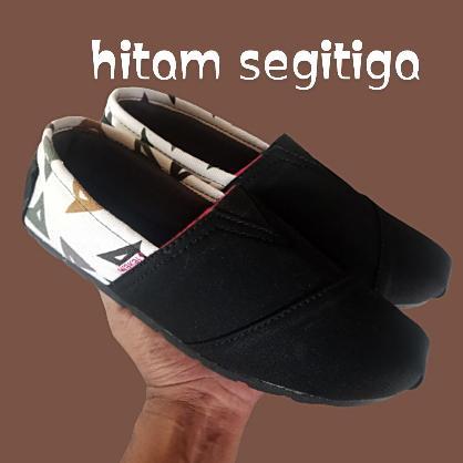 slip-on/Wakai pria/Wakai wanita/Wakai hitam/Wakai motif