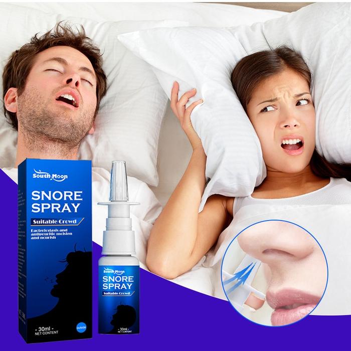 Herbal Anti Dengkur Spray Obat Ngorok Saat Tidur, Spray Obat Anti Dengkur Snoring Stop Spray