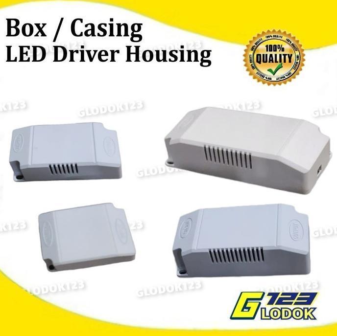 Kotak Box Casing Plastik Housing LED Driver Power Supply Panel Light *