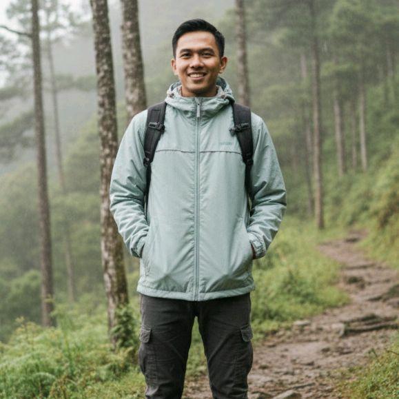 Jaket Outdoor Point Square size L