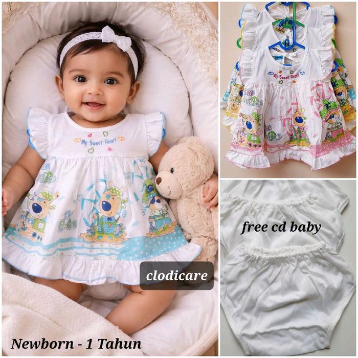 KoesBaby Dress Bayi Perempuan Girl Newborn  1 Tahun 12 Bulan Pirates Murah Baby Rok KB
