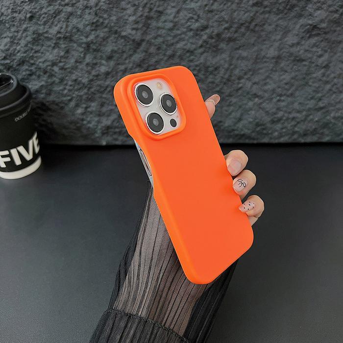 Lucu Casing Ponsel Matte Warna Solid Untuk IPhone11 13 15 XR 16 Pro Max 14 Pro Max XR XSMax Case IP