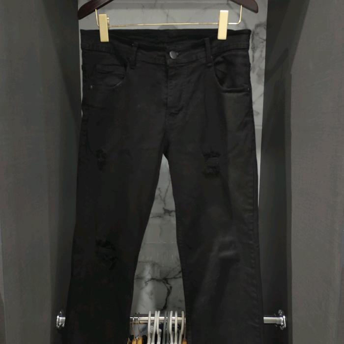 [Estetik_Man] Cedric black ripped jeans - celana panjang pria - jeans pria - jeans ripped