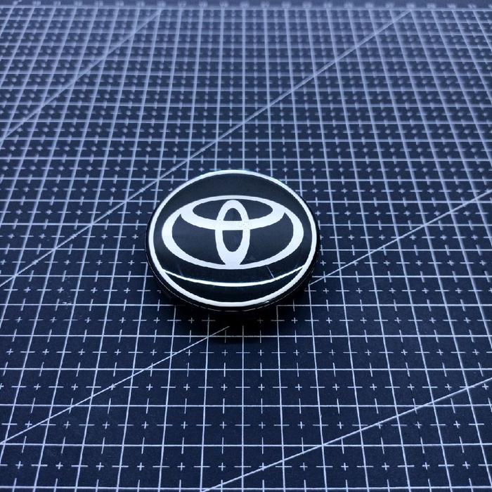 dop roda Agya stiker embos list lingkaran toyota