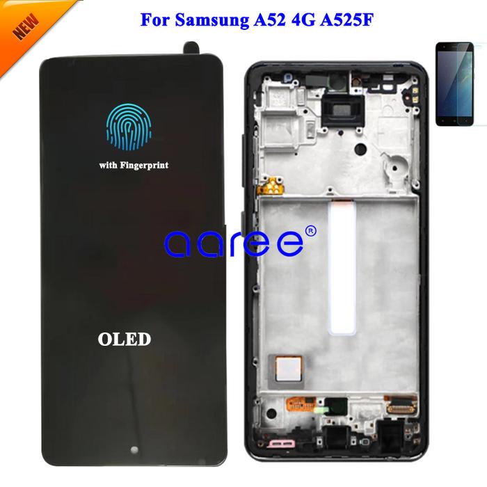 Display  OLED LCD For Samsung A52 LCD A525F Lcd For Samsung A52