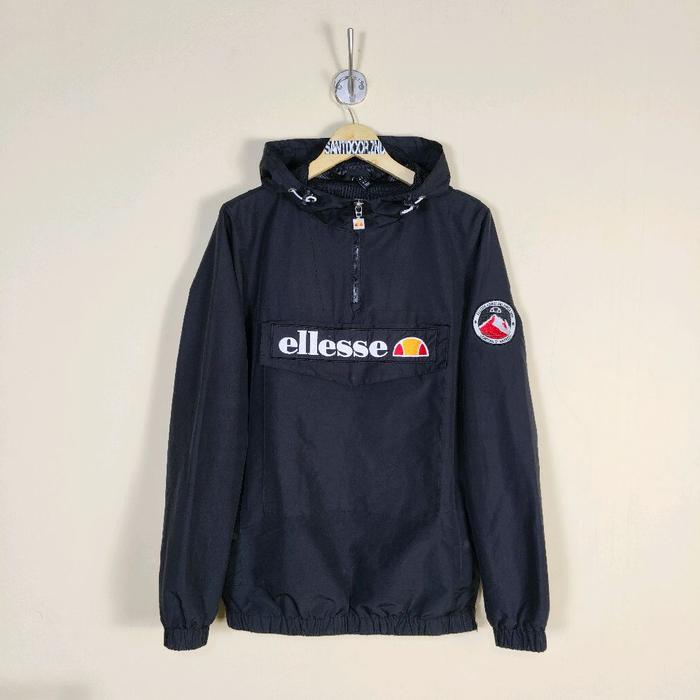 Jaket ellesse mont 2 cagoule hitam