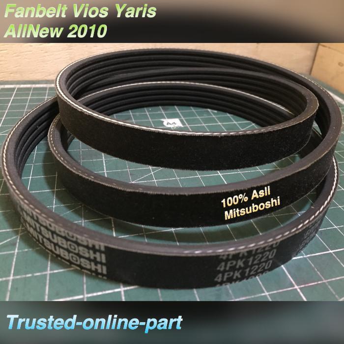 Fanbelt Vios Yaris AllNew 2010 100% Mitsuboshi KI1