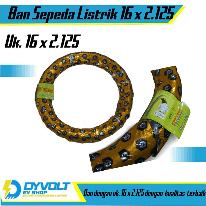 Ban Sepeda Listrik 16 x 2.125 Produk Original