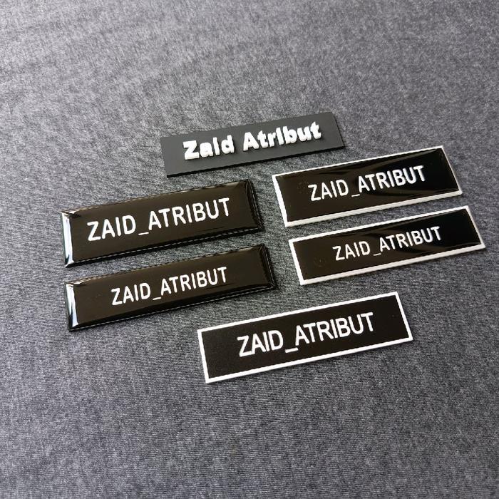 NAME TAG / PAPAN NAMA / NAME TAG AKRILIK / PAPAN NAMA AKRILIK PREMIUM