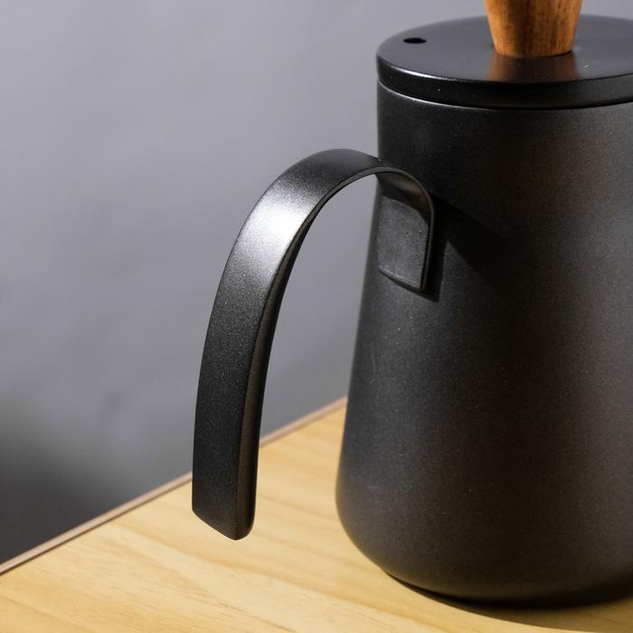 TEKO LEHER ANGSA GOOSENECK COFFEE POT 400ML DRIP KETTLE TEA POT KOPI