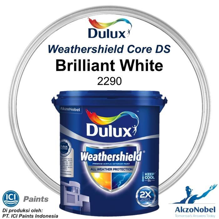 CAT DULUX WEATHERSHIELD 20 LT - BRILLIANT WHITE 2290