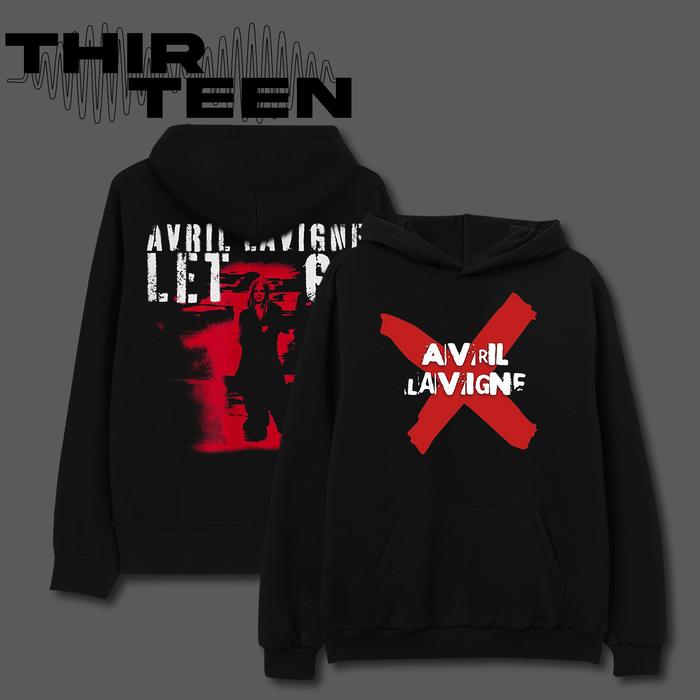Hoodie Avril Lavigne - Bahan Cotton 24s - Sweater Avril Lavigne