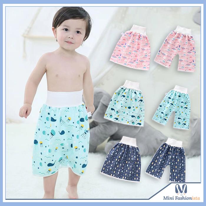 Celana Rok Ompol Ngompol Anak Bayi elana Perlak Pipis Anak Waterproof ok Clodi Anti Ngompol  Celana 