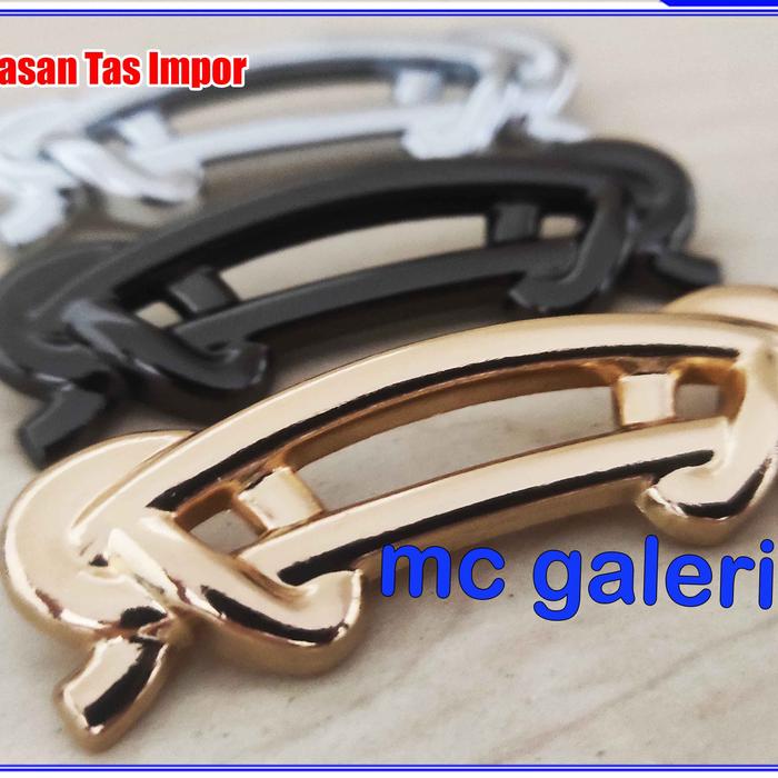 TERBARU Logo Tas + Baut - Logo Tas Selempang Wanita - Hiasan Tas Selempang - Hiasan Tas - BROS Tas -