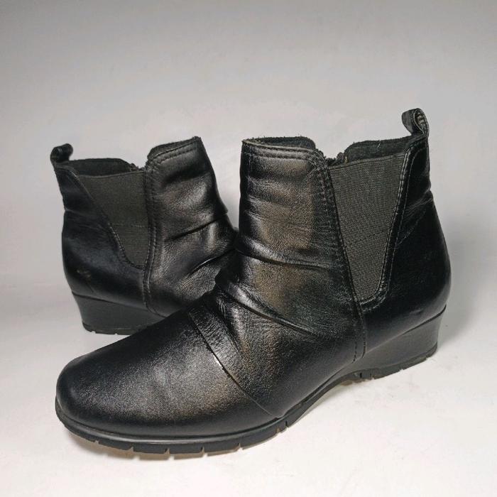 Brilliant by Hawkins original leather boot 37 size woman shoes