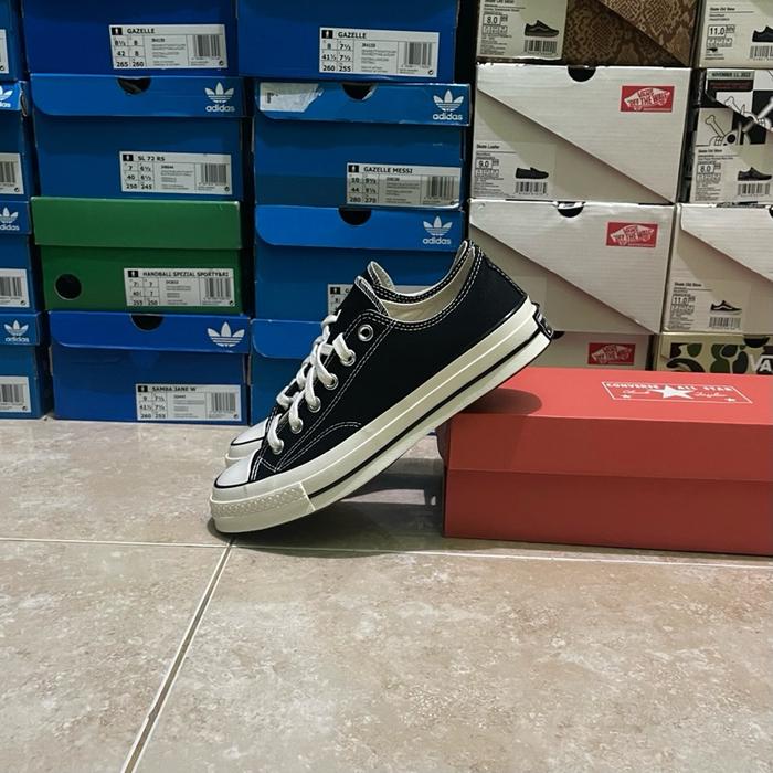 Converse 70s low black white (Resmi PT MAP)