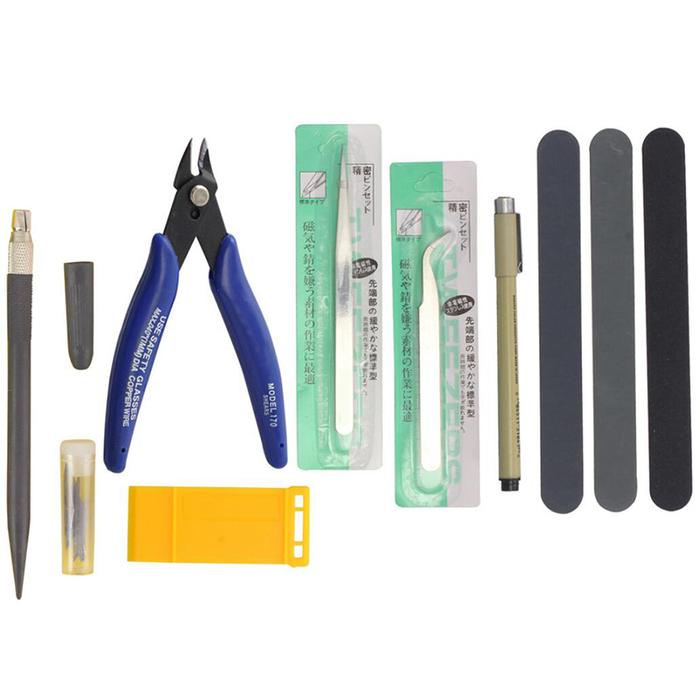 Model Tools Kit Modeler Basic Tools Craft Set Hobby Building Tools