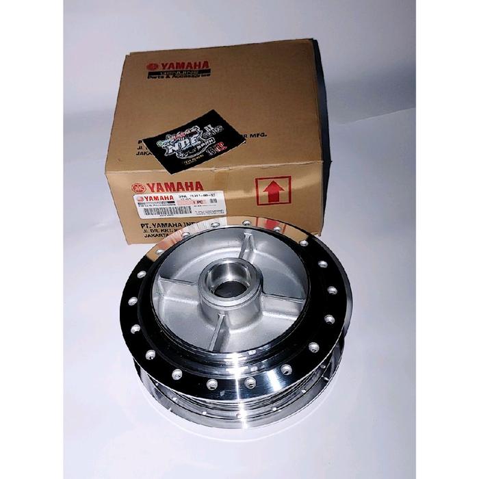TROMOL BELAKANG RX KING ORIGINAL YAMAHA GENUINE PART FINISHING BUBUT CNC KILAP RXKING ORI YGP CNC GI