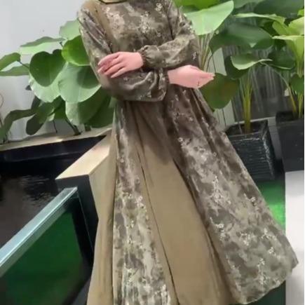 Ades Collection - Hijau Sage - LD 120cm