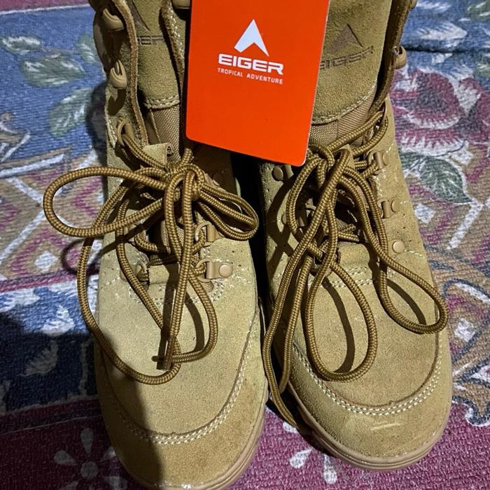 Sepatu eiger synapcer brown original, unisex