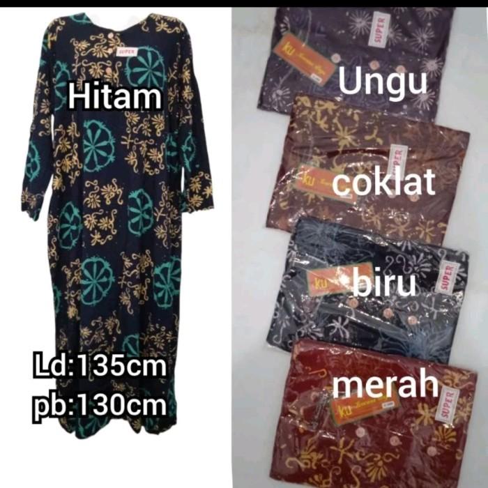 N♥SK LONGDRES JUMBO KENCANA UNGU LABEL COKLAT BUSUI I✓87