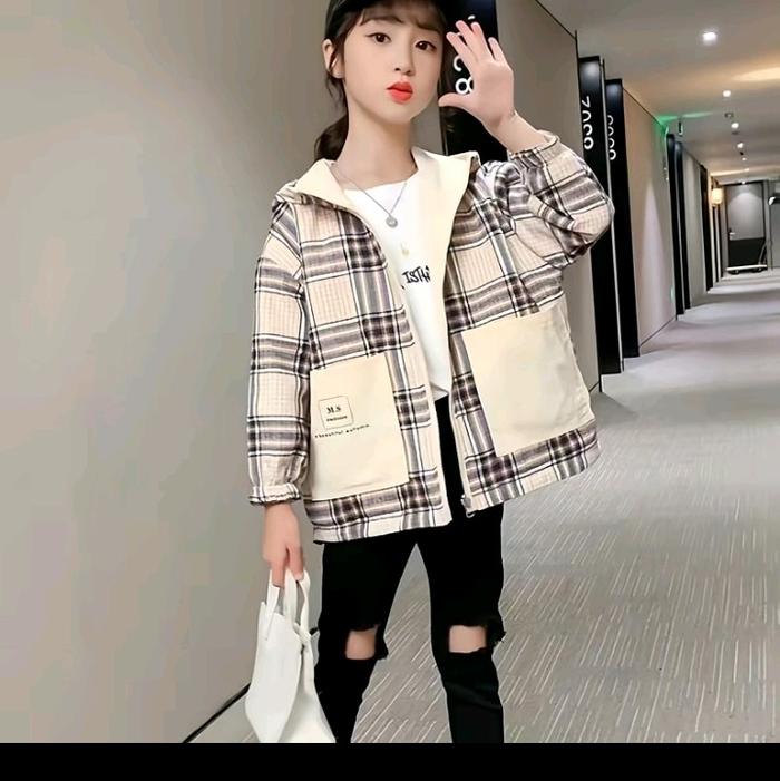 Jacket Girls cerous plaind scape trendy