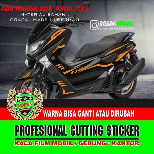 PROMO STICKER CUTTING NMAX 150 GOLD [NTS]