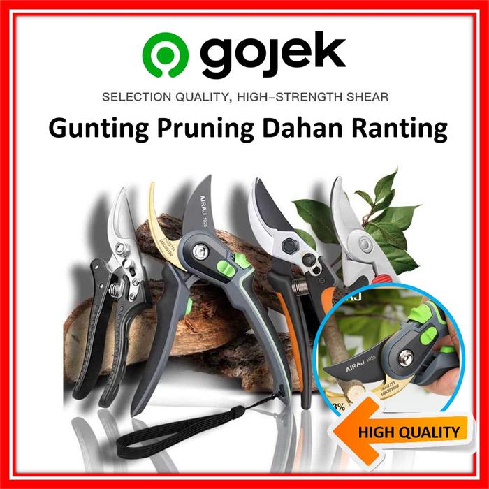 Ready Gunting Bonsai Gunting Dahan Ranting Pohon - Gunting Ranting Daun Gunting Tanaman Tajam Super