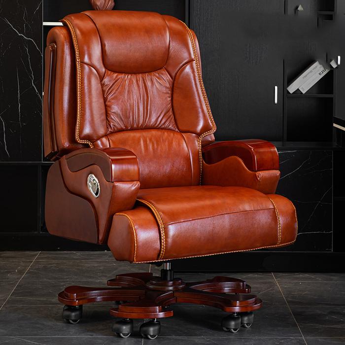 Ergonomic Swivel Office Chair Revolve Recliner Rocking Throne Office