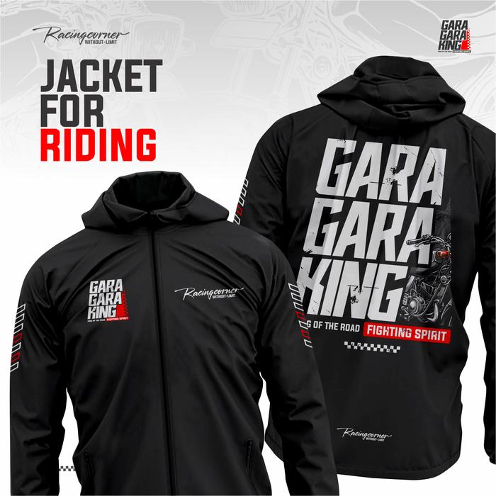 JAKET RXKING 2STROKE MOTOR RX SERIES FULL PRINTING TEBAL ORIGINAL Racing Corner Motor Waterproof