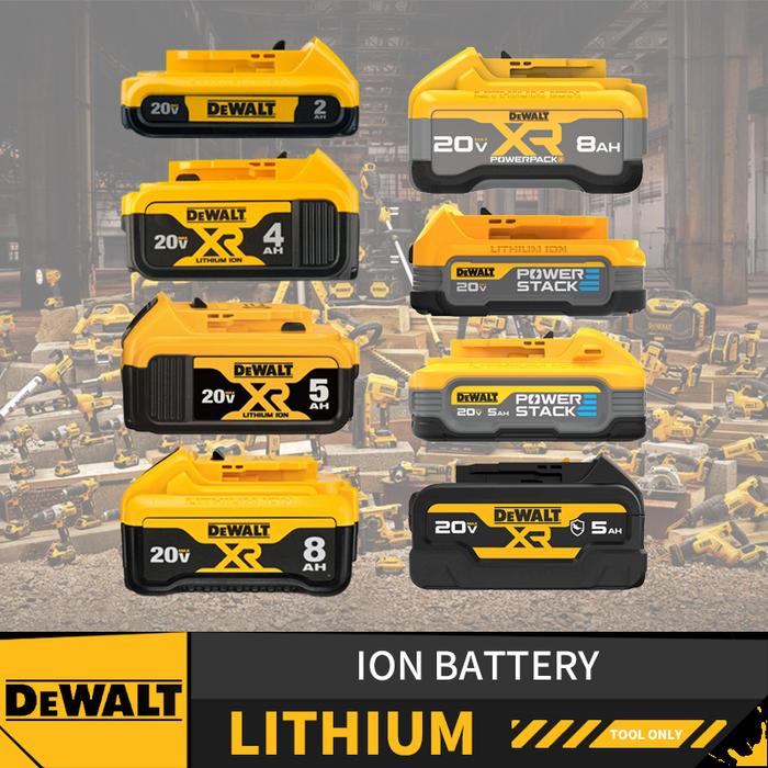 DEWALT DCB2108 DCB208 DCB205 DCB204 DCB203 Lithium Ion Battery Pack 20V For DEWALT Cordless Power To