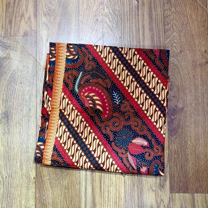 Kain Batik Parang Seling Merah