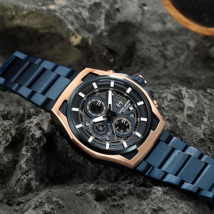 ONLY LIVE BUY 1 GET 1 EVANS JAYDEN 9585 RANTAI JAM TANGAN PRIA EJ 9585 RANTAI CHRONOGRAPH RANTAI PAD