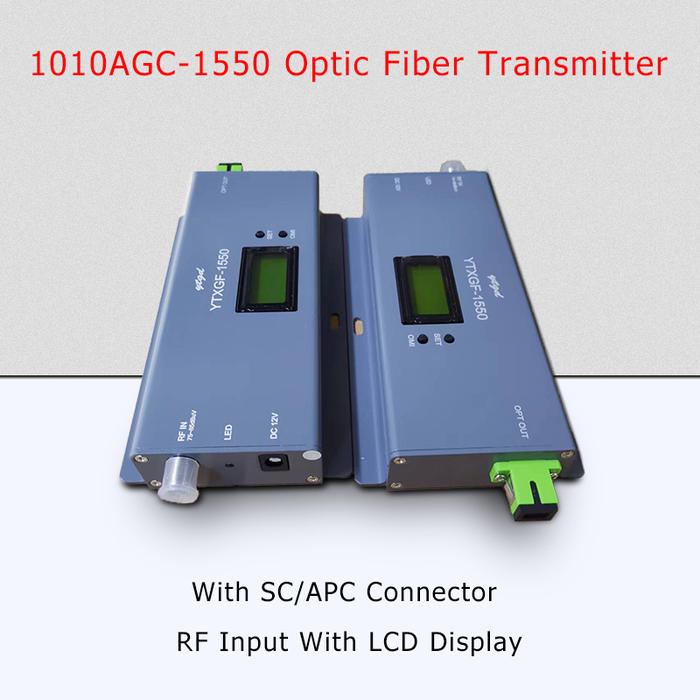 New FTTH 1010AGC-1550 Optical Fiber Transmitter 1550nm CATV Optical