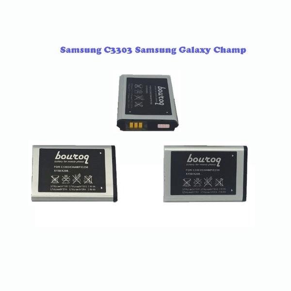 Baterai Bouroq Double IC Protection Samsung C3303 Samsung Galaxy Champ