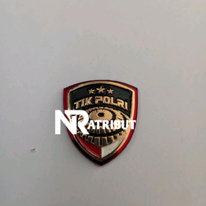 Bros Pin Tik Polri / Brevet Pin Tik Polri Kualitas premium