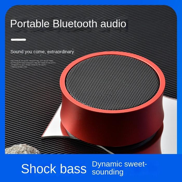 Mini Bluetooth Speaker Fm Radio Music Sound Box Aluminum Alloy