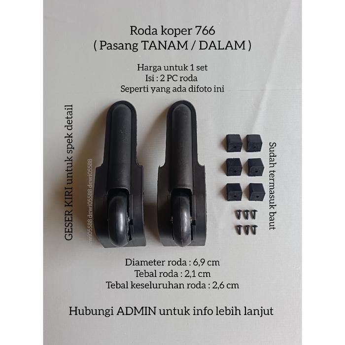 Roda koper , Roda tas travel, Roda tanam, Roda travel bag, Sparepart koper, Roda koper travel