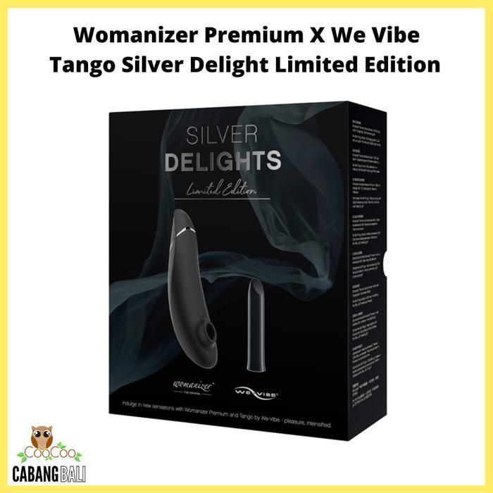 Funira Womanizer Premium X We Vibe Tango Silver Delight Limited Edition