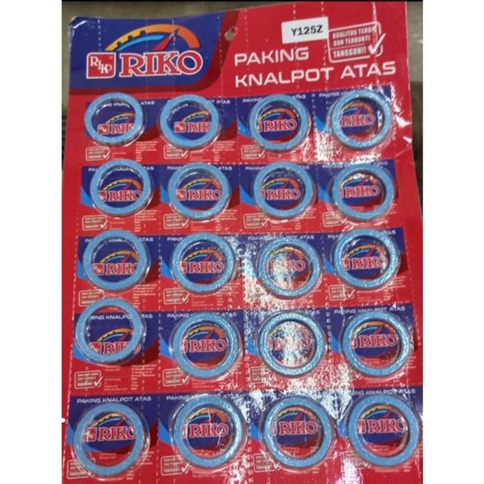 Original Riko FCCI Thailand paking knalpot yamaha 125z 125zr y125 y125z Asli 5BU Gasket Perpak Non a