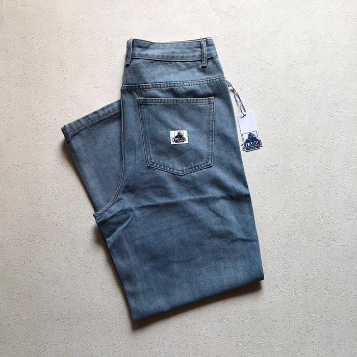 Xlarge OG Patch Loose fit Jeans Washed Blue - 100% original