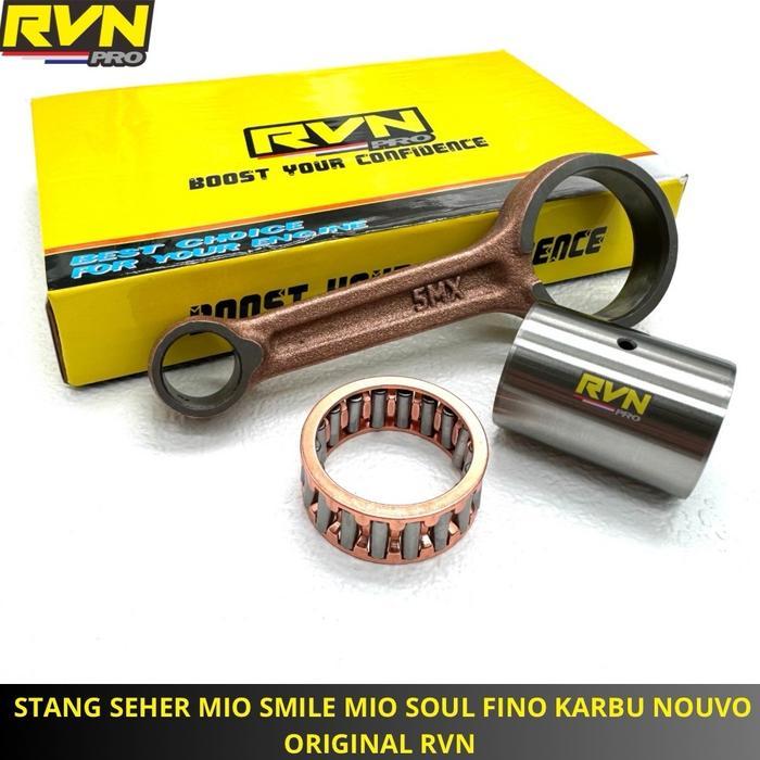 STANG SEHER PISTON MIO SMILE MIO SOUL FINO KARBU NOUVO ORIGINAL RVN