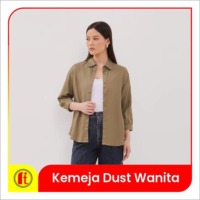 Kemeja Polos Dust Wanita Dewasa - RITA