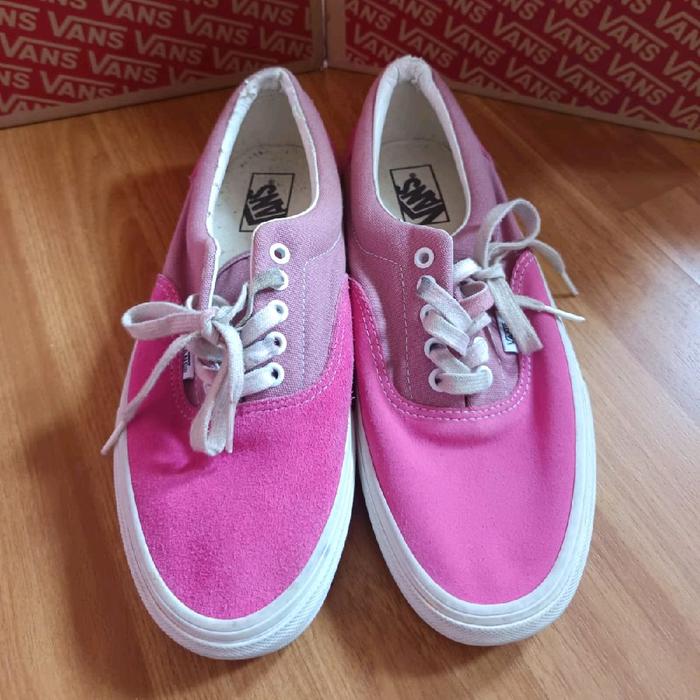 vans era pink second original