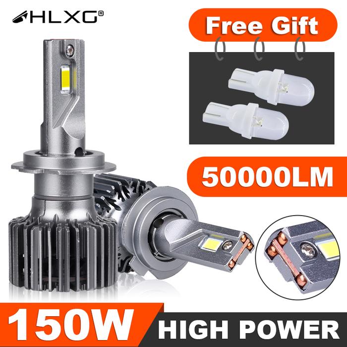 H7 LED Canbus 50000LM 150W H11 LEDs H4 HB3 9005 9006 HB4 Car