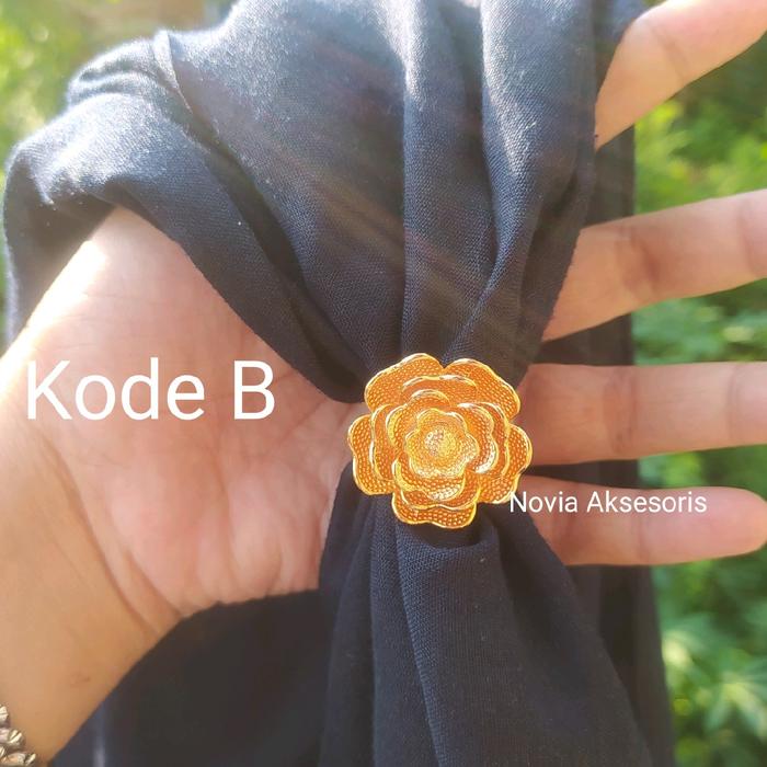 Bros Dubai Lapis Emas/Ring Dubai Lapis Emas/Bros Sultan/Ring Hijab Sultan