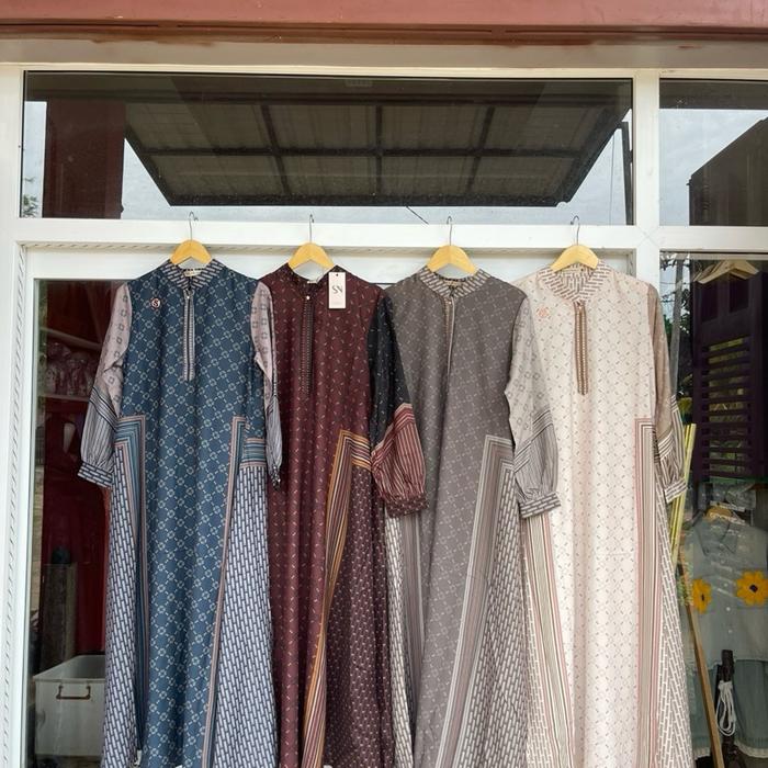 AA-gamis shalu nisabila untuk Wanita Syari dengan Desain Elegan dan Nyaman