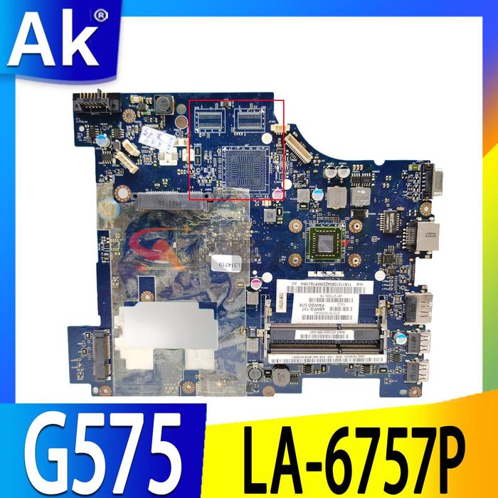 Motherboard Laptop untuk LENOVO Ideapad G575eme450 Mainboard LA-6757P