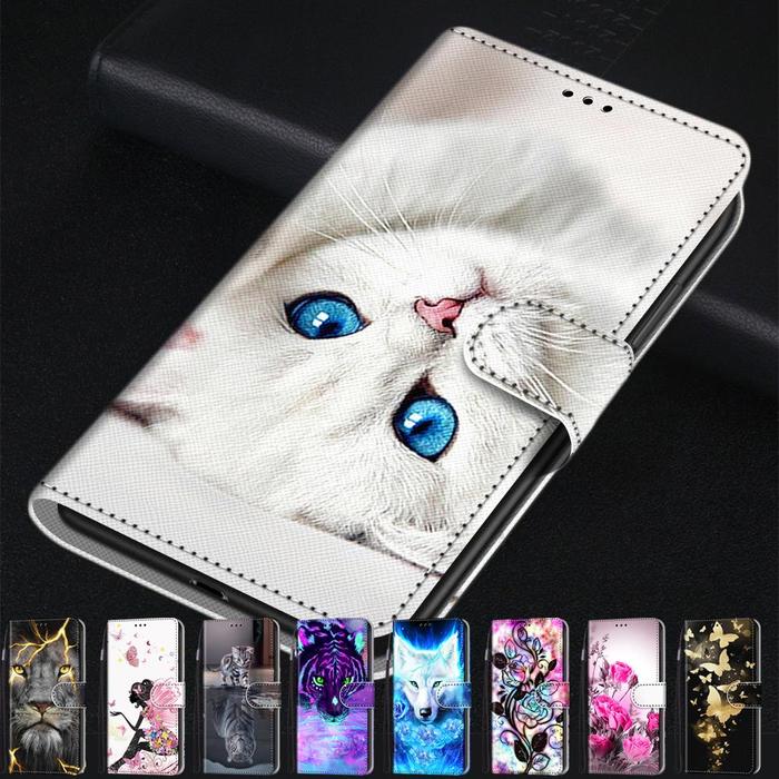 For Xiaomi Redmi 4X 4A 5A Case Cartoon Wallet Leather Flip Magnetic