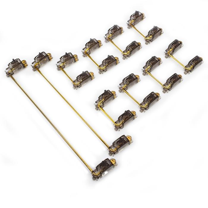 Gateron ink translucent PCB stabilizer for mechanical keyboard gold